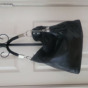 L. Credi X Large Italian Leather  Shoulder Bag Convertible